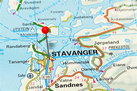 Stavanger Tourist Map