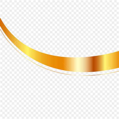 Gold Line Border Vector Art Png Gold Line Line Clipart Gold Png