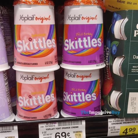 SPOTTED: Yoplait Original Skittles Yogurt - The Impulsive Buy