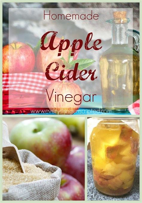 Here's how to do it: Make Your Own - Apple Cider Vinegar | Apple cider vinegar ...