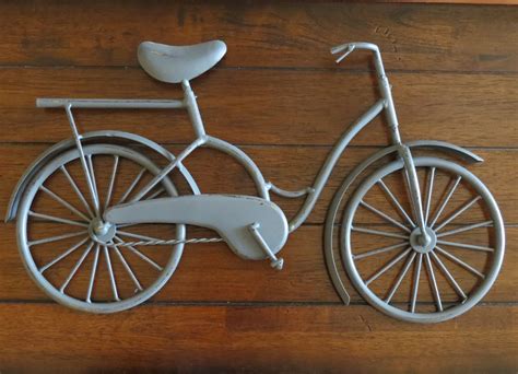 Bike Wall Decor Bicycle Metal Wall Art Unique Wall Idea Etsy