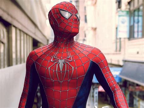 Spiderman Uparaded Kostüm Anzug Sam Raimi Spiderman Cosplay 3d Etsyde