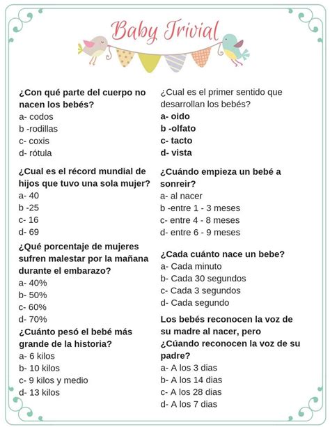 Pin En ⭐ Juegos Baby Shower ⭐