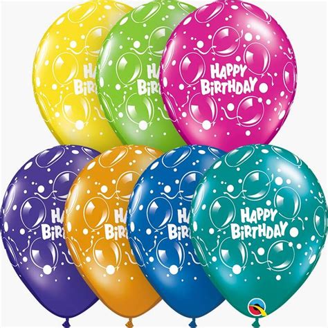 Balão Feliz Aniversario Balão Happy Birthday 12341 Acessorios Para Festas