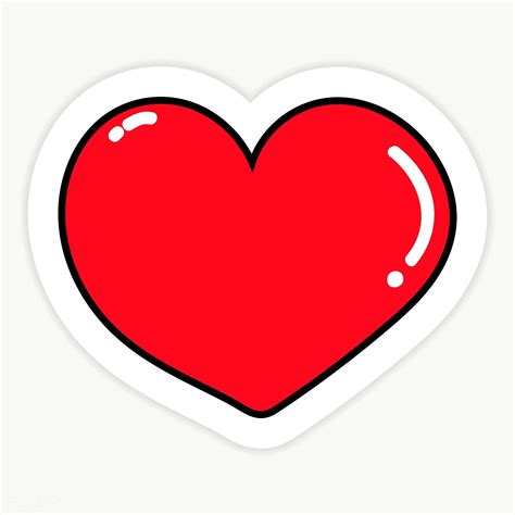 Shiny Red Heart Shaped Transparent Png Premium Image By Rawpixel Com Sasi Red Heart