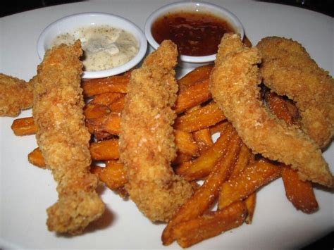 Restaurant in burnaby, british columbia. Cactus club chicken tenders and yam fries | Food, Yam ...