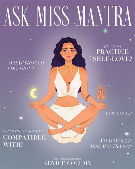 Ask Miss Mantra The Mantra Co
