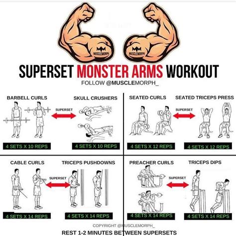 Want Bigger Arms Try This Workout 👆🏻likesave It If You Found This Useful Follow Musclemorph