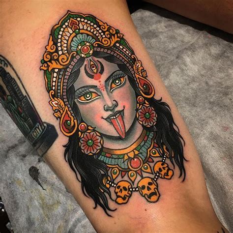 Gods Above A Closer Look At Religious Tattoos Hindu Tattoos Kali