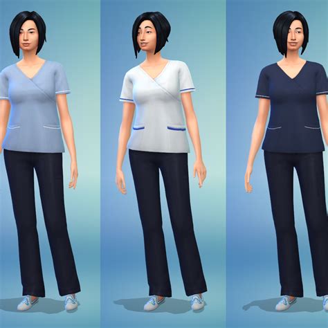 The Sims 4 Nhs Nurse Uniforms 193129 Download On