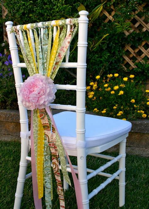 Diy baby shower chair decoration ideas. Cute & Cool Summer Baby Shower Decoration Ideas