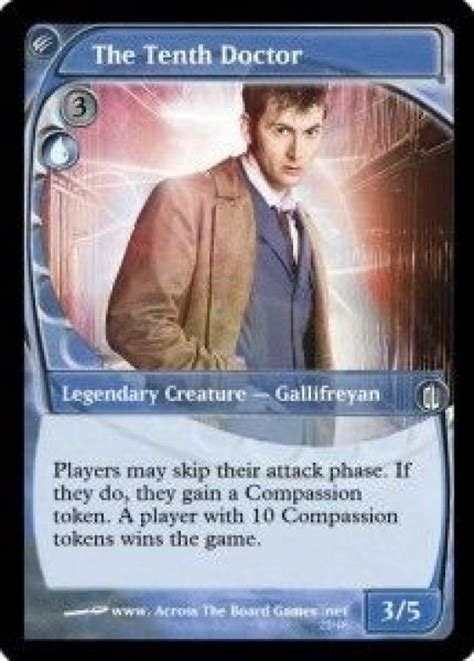 Dr Who Custom Magic The Gathering Set By Luke On Across The Board Games