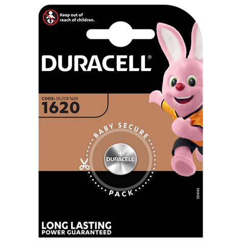 Duracell Dl 1620 Lithium Coin Cell Battery Replaces Cr1620