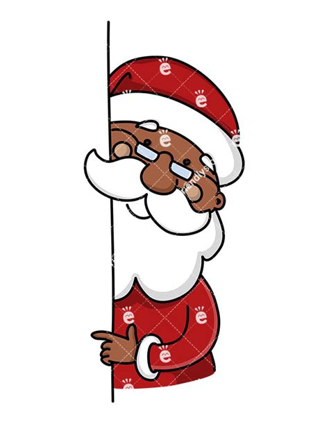 Picture Of A Black Santa Claus Free Download On Clipartmag