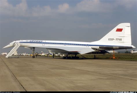 Tupolev Tu 144d Aeroflot Aviation Photo 1608575