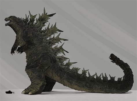 Artstation Minus Godzilla Redesign