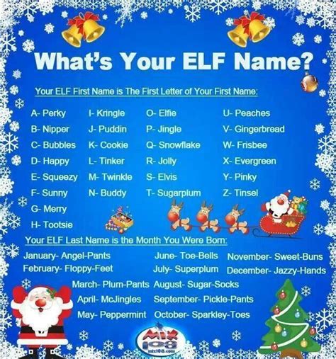 Have Some Elf Fun Funny Name Generator Whats Your Elf