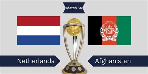 Icc World Cup Match Netherlands Vs Afghanistan