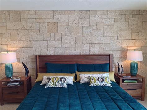 Stone Accent Wall In Bedroom Stone Accent Walls Accent Wall Bedroom