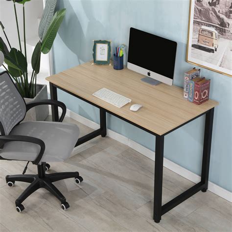 Astounding interesting home office ideas modern small designs for. Writing Desk, 47" Modern Wooden Computer Table for Home ...