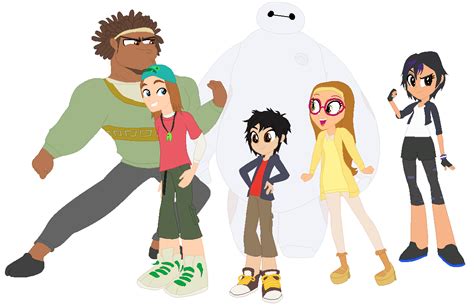 I killed half a day for this. Big Hero 6 in EG style by NativeBrony-91 on DeviantArt