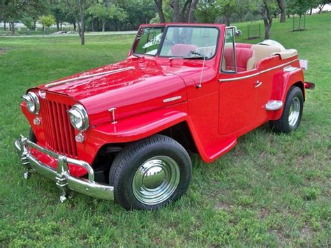 1947 Jeepster Convertible — Willys Jeepster Willys Riding