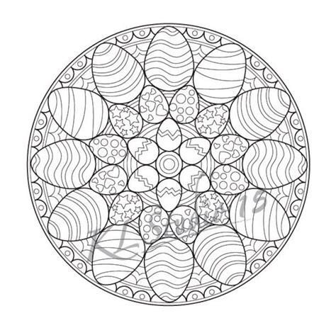 Spring Mandala Coloring Pages Sketch Coloring Page