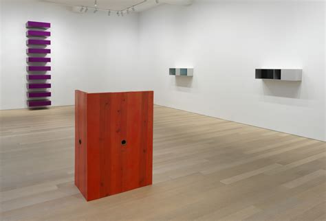 Exhibition Donald Judd Gagosian Daily Art Fair