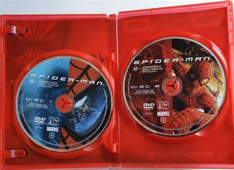 Spider Man Dvd 2x Disc Set Collectors Edition R4 Pal Record Shed