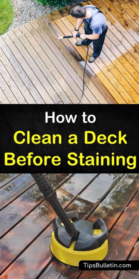 5 Handy Ways To Clean A Deck Before Staining It