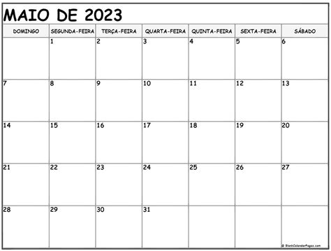 maio de 2023 calendario grátis em português Calendario maio