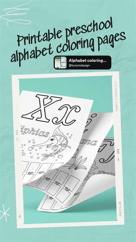 Printable Preschool Alphabet Coloring Pages Preschool Letters