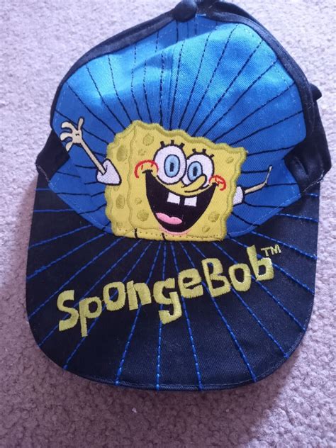 Nickelodeon Spongebob Squarepants Black Adjustable Ha Gem