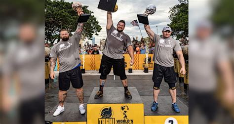2019 Worlds Strongest Man Events