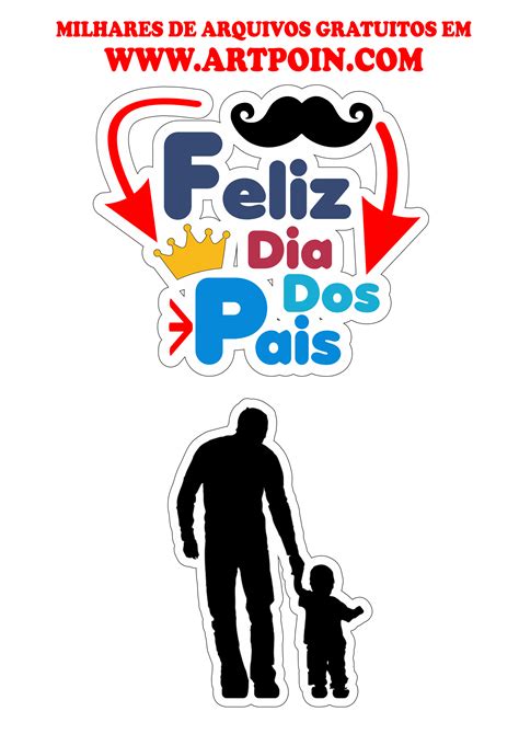 Topper De Bolo Feliz Dia Dos Pais Para Imprimir 47 OFF