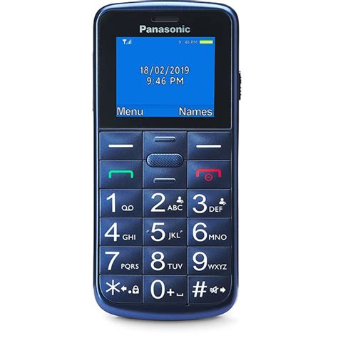 Telefon Mobil Panasonic Kx Tu110exv 32mb Ram 2g Dual Sim Blue