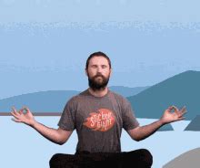 Meditate Monk GIF Meditate Monk Taichi Discover Share GIFs