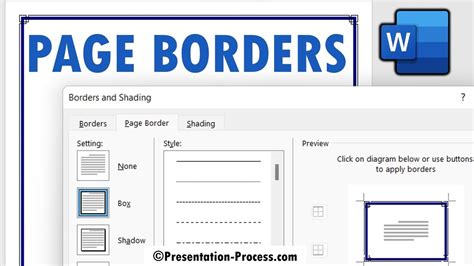 How To Make Page Border In Ms Word Design Talk