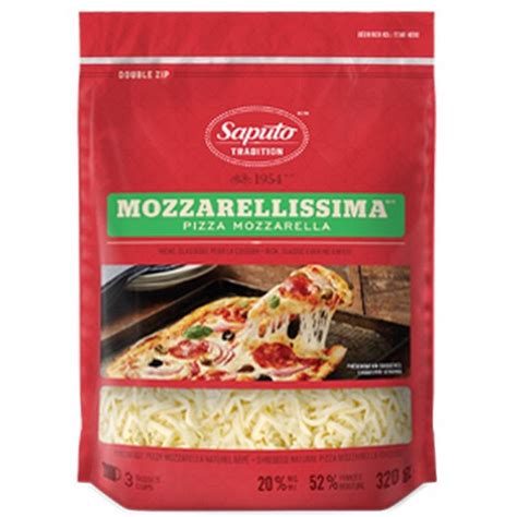 Saputo Mozzarellissima Shredded Cheese Superwafer Online Supermarket