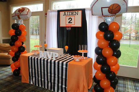 Basketball Theme Birthday Party Ideas Photo 9 Of 13 Catch My Party