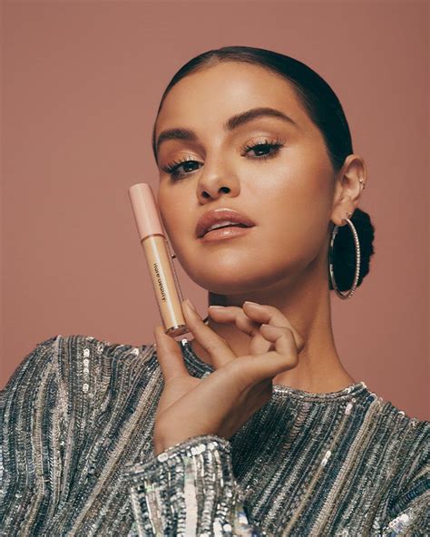 selena gomez filled us in on rare beauty s new spring launches