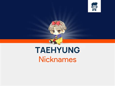 Taehyung Nicknames 600 Cool And Catchy Names Brandboy