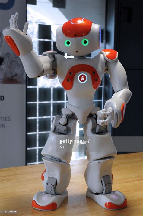 Photo Taken At Aldebaran Robotics Shows A Nao Robot On October 18