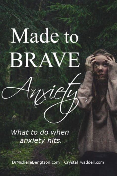 Made To Brave Anxiety Dr Michelle Bengtson