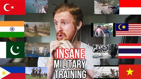 Insane Military Training 8 Countries Youtube