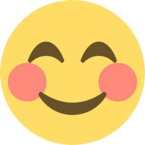 Smiling Face With Smiling Eyes Emoji Metal Sign Patio