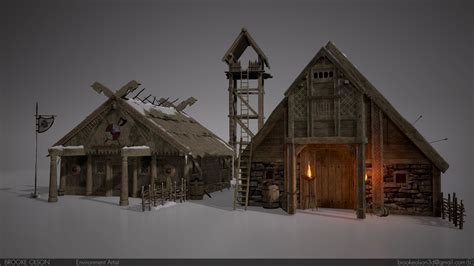 Viking Village — Polycount Viking House Viking Village Nordic