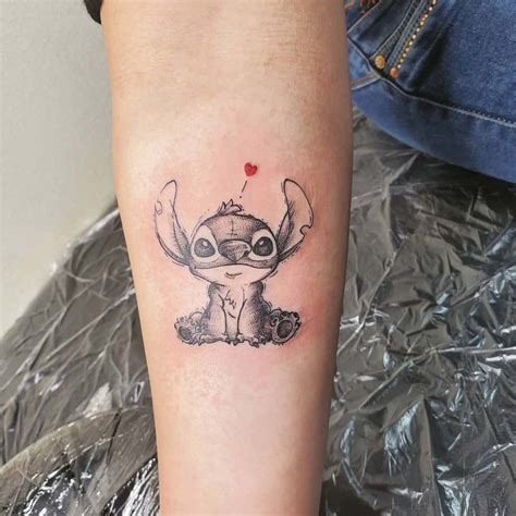 Cute Japan Disney Sketch Lilo Stitch Tattoo Sayuritattoo Back Tattoos