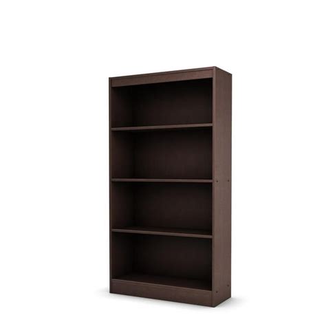 South Shore Smart Basics 4 Shelf 56 Bookcase Multiple Finishes