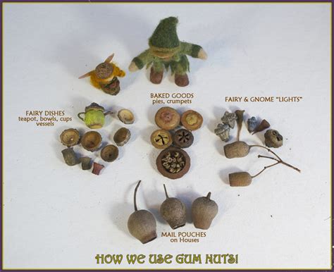 Willodel Making Fairy And Gnome Dishes With Seedpods